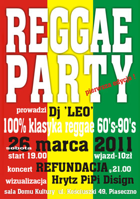 Reggae Party w Piasecznie