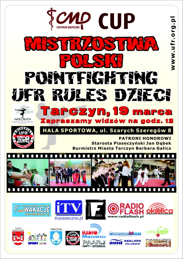 CMP Cup Mistrzostwa Polski Pointfighting UFR Dzieci