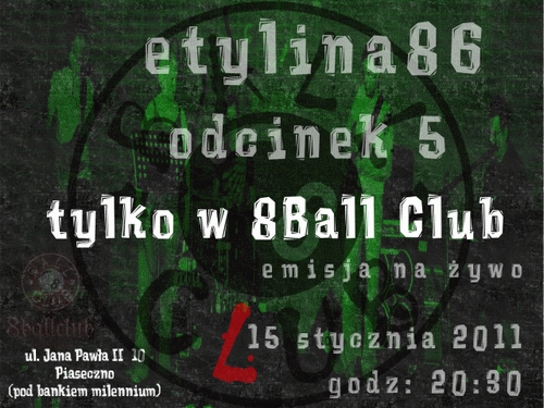 Koncert Etylina 86 w 8Ball Club