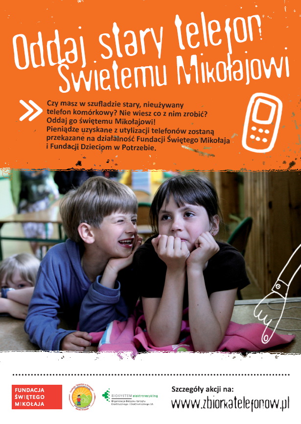 Oddaj stary telefon Świętemu Mikołajowi w UMiG Piaseczno