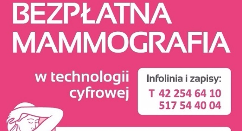 Bezpłatna mammografia