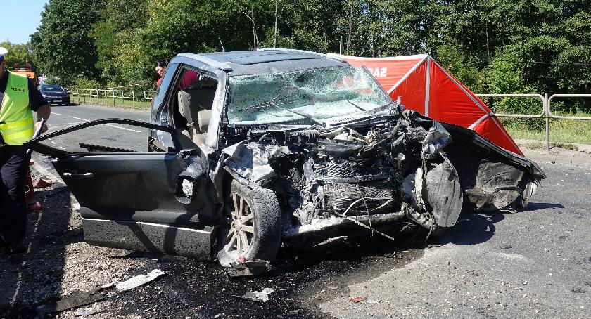 Śmiertelny wypadek na krajowej 79 w Żabieńcu