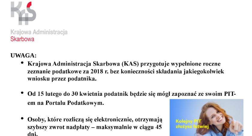Uproszczenia w rozliczaniu deklaracji PIT