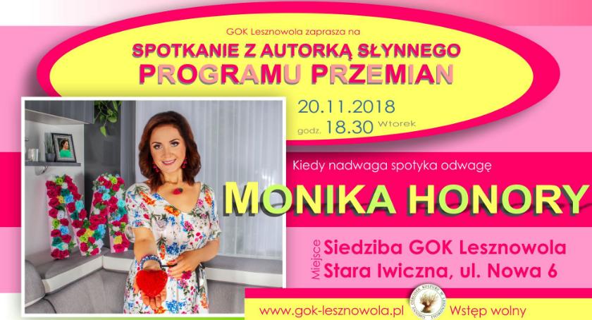 Program Przemian. Spotkanie z Moniką Honory. Stara Iwiczna (20-11-2018)
