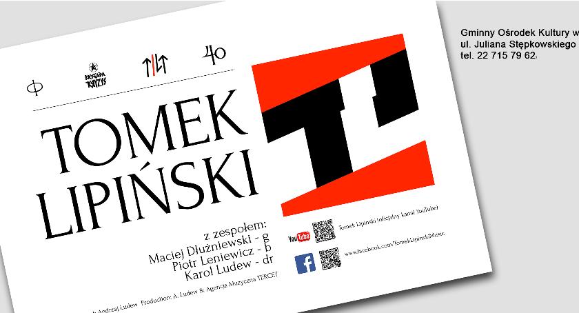 Tomek Lipiński z zespołem