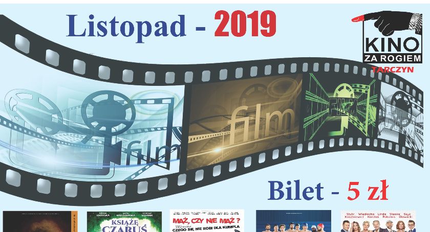 Kino za Rogiem - listopad 2019