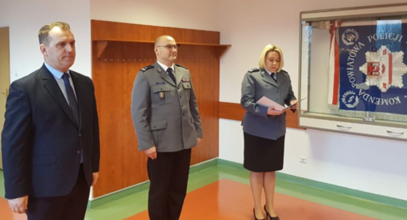 Paweł Krauz Komendant Powiatowy Policji w Piasecznie