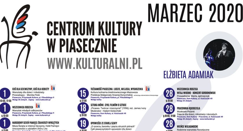 Marzec 2020 w Centrum Kultury