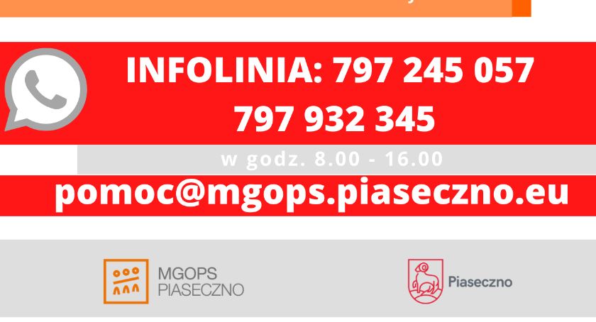 Piaseczyński MGOPS udziela pomocy seniorom przy zakupach