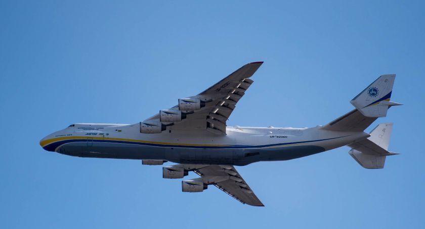 Antonow An-225 Mrija pierwszy raz nad Piasecznem. 