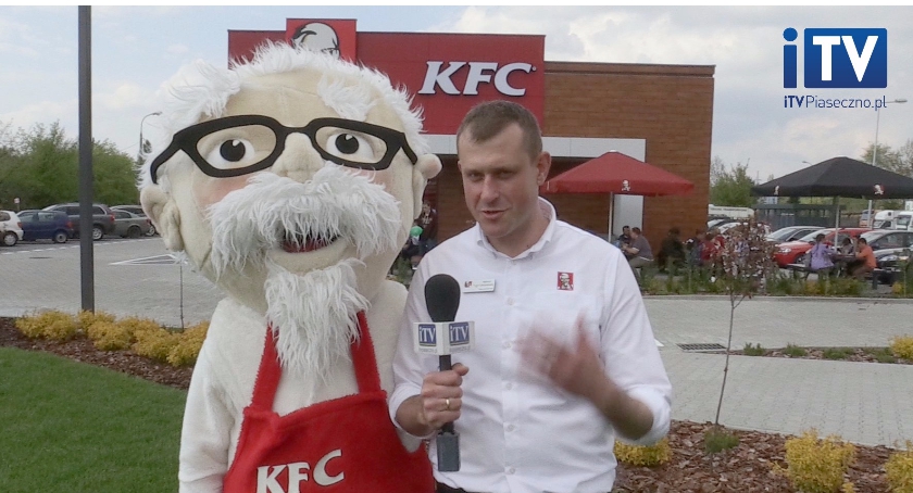 Zaproszenie na uroczyste otwarcie KFC w Piasecznie