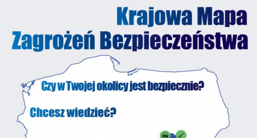 Odwiedź Krajową Mapę Zagrożeń Bezpieczeństwa