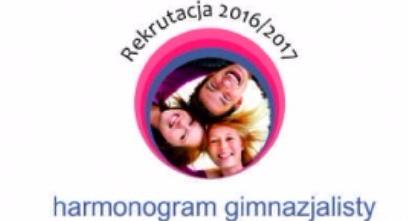 Harmonogram gimnazjalisty