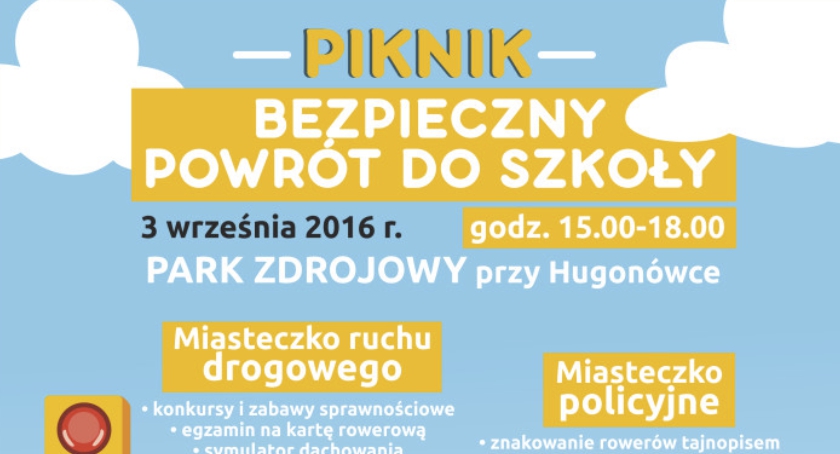 Piknik Bezpieczny powrót do szkoły