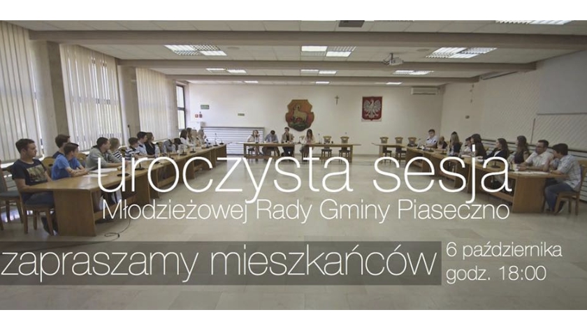 Uroczysta sesja Młodzieżowej Rady