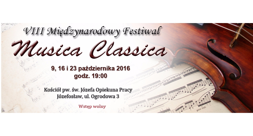 VIII Międzynarodowy Festiwal Musica Classica