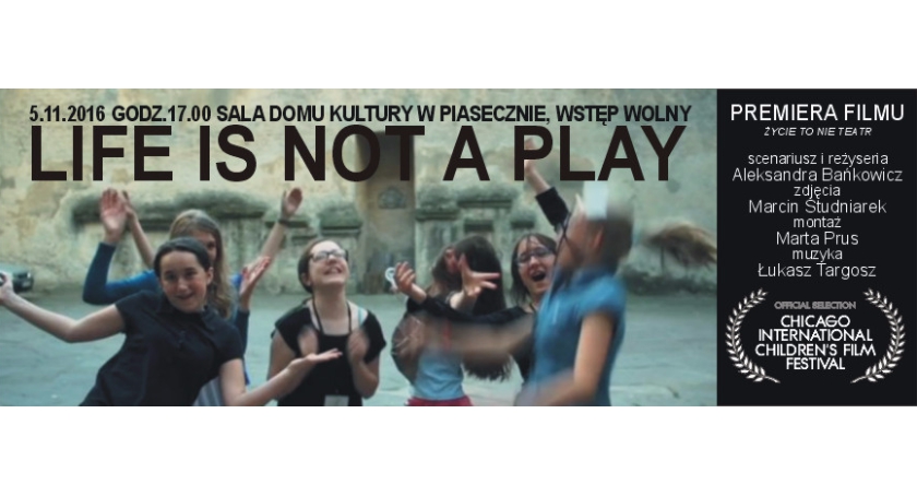 Życie to nie teatr - projekcja filmu