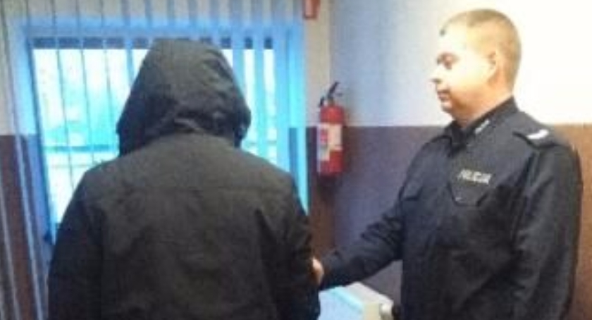 Zatrzymano podejrzewanego o włamania i kradzieże