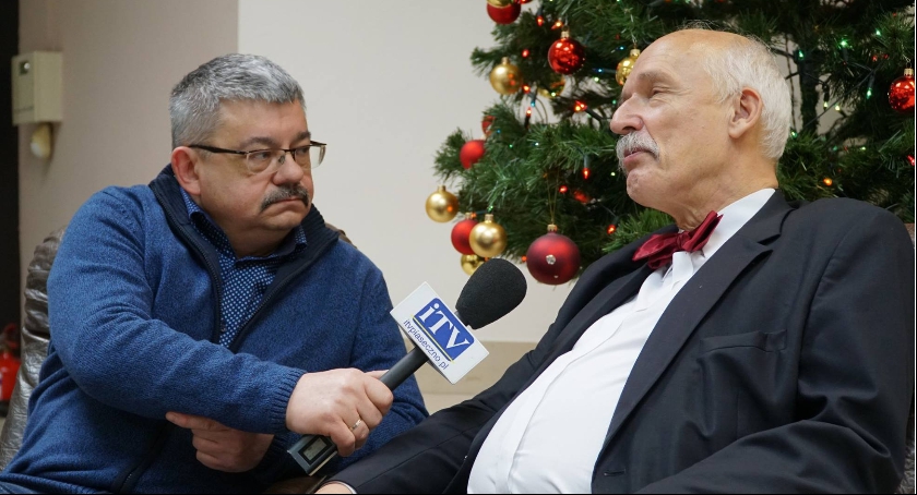Janusz Korwin-Mikke w Piasecznie