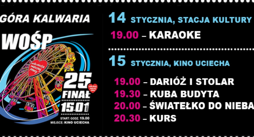 15.01 Finał WOŚP