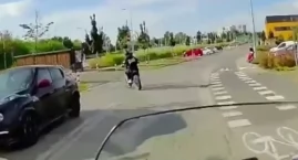 Szaleńcza ucieczka ulicami Piaseczna