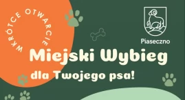 Wybieg dla psów w parku w Piasecznie