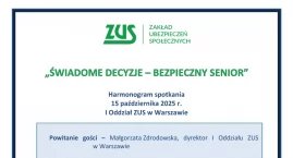 ŚWIADOME DECYZJE BEZPIECZNY SENIOR