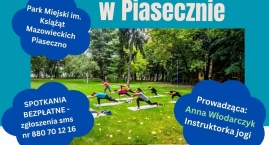 Joga na trawie w Piasecznie