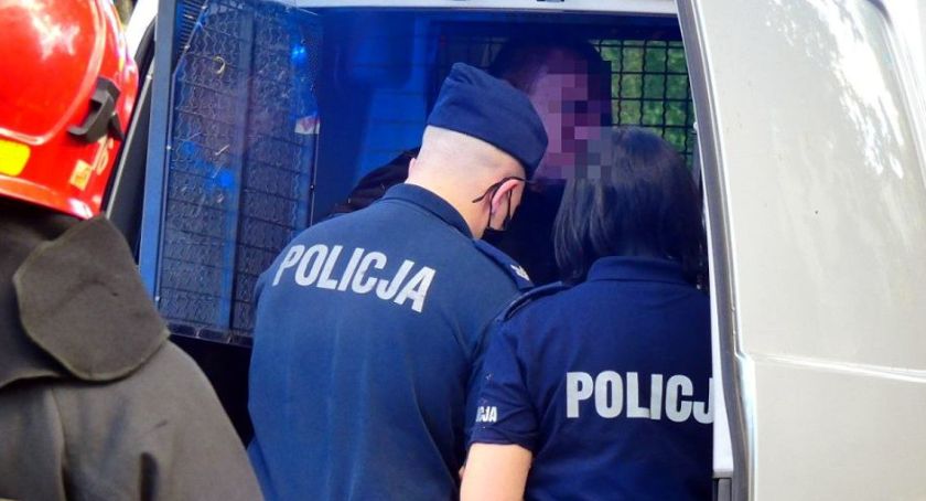 Policyjny pościg w dzielnicy Ursus