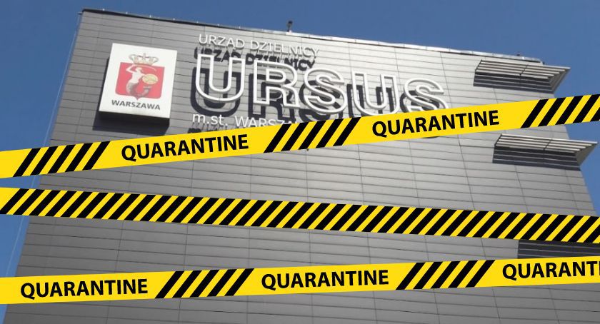 Uwaga: kwarantanna w Urzędzie Stanu Cywilnego w Ursusie