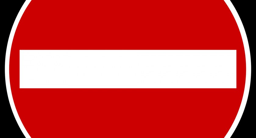 Zamknięta ulica Ryżowa