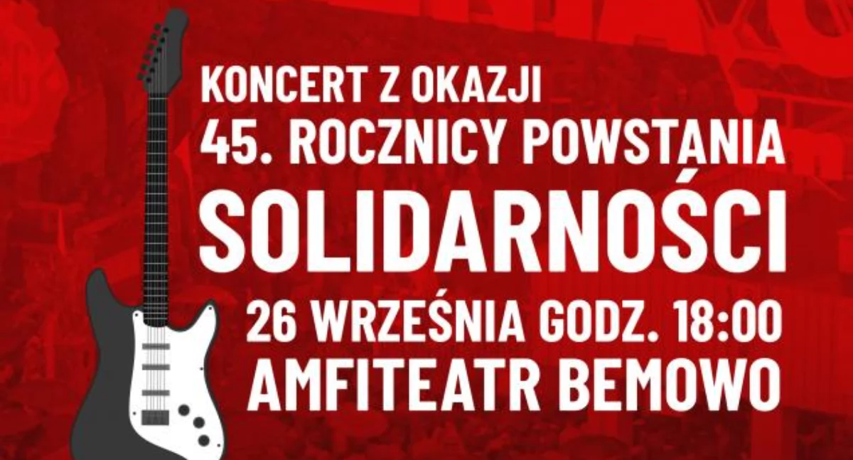 „Myśmy nie zapomnieli” – koncert na 45. rocznicę powstania Solidarności na Bemowie