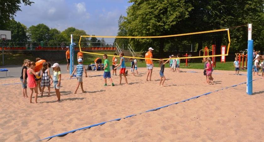 Boisko do siatkówki plażowej 