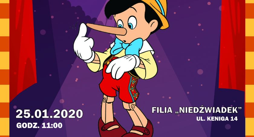Przedstawienie „Pinokio” dla małych widzów 