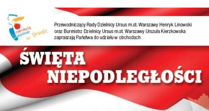 Obchody Święta Niepodległości w Ursusie