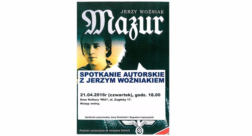 Spotkanie z autorem książki Mazur w DK Miś