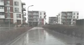 Wiecznie zalewana ursuska ulica