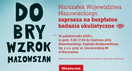 Zdjęcie przedstawia: Darmowe badania okulistyczne na warszawskiej Woli