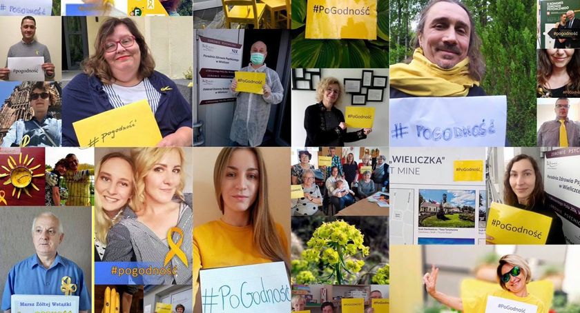 Podsumowanie Marszu Żółtej Wstążki Online - Marszu #PoGodność
