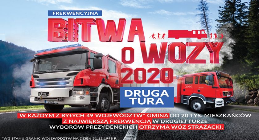 „Bitwa o wozy” - będą kolejne samochody gaśnicze dla gmin z Mazowsza