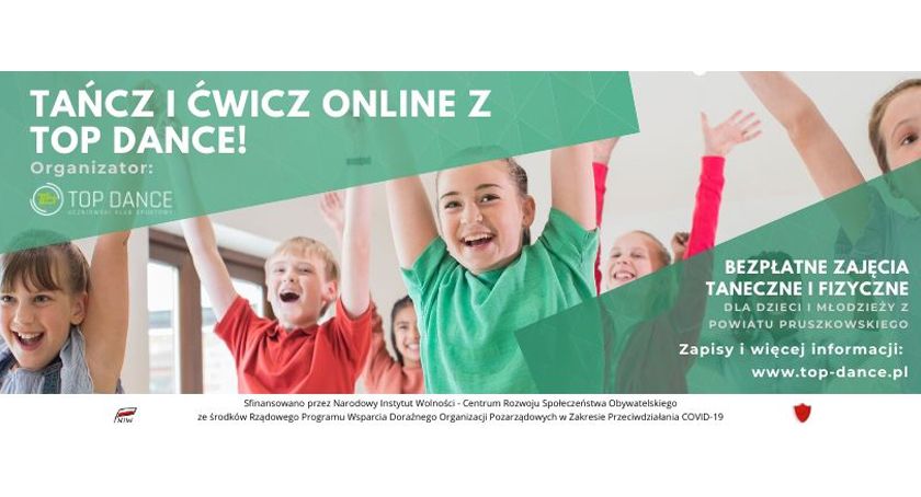  Tańcz i ćwicz online z Top Dance!