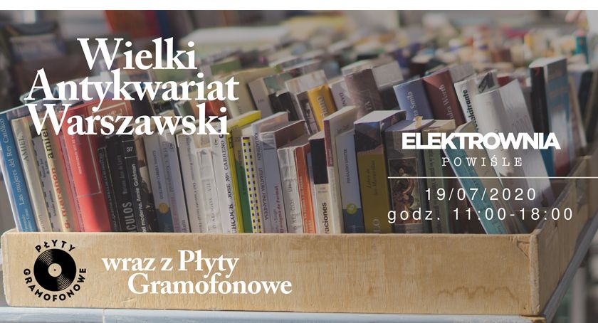 Wielki Antykwariat książek i winyli!
