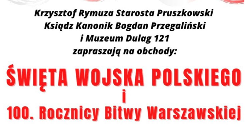 15 sierpnia przypada Święto Wojska Polskiego - obchody w Pruszkowie
