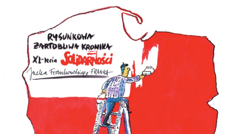 Zaproszenie na wystawę | Kronika XL-lecia SOLIDARNOŚCI Jacka Frankowskiego