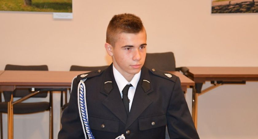 15-latek z Falent strażakiem miesiąca lipca