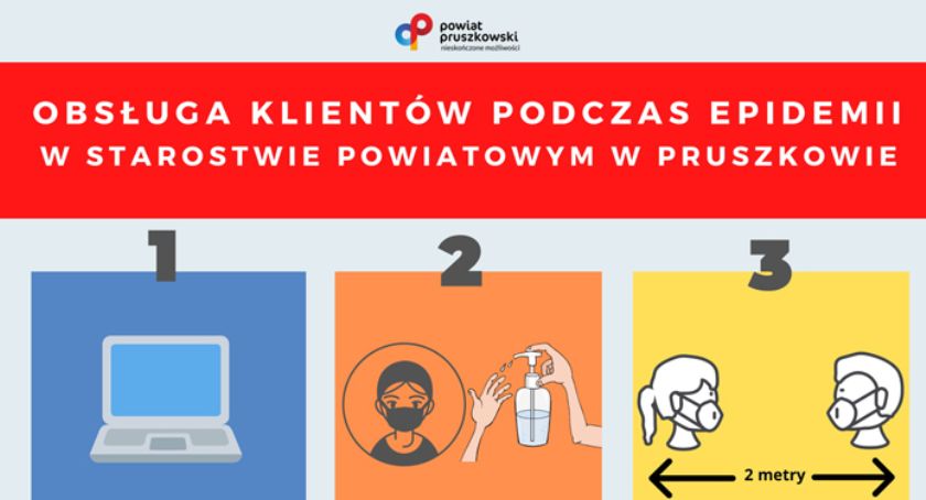 Zmiany w pracy Starostwa Powiatowego w Pruszkowie