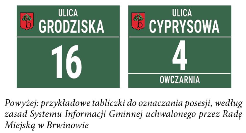 Aktualizacja numeracji domów w gminie Brwinów