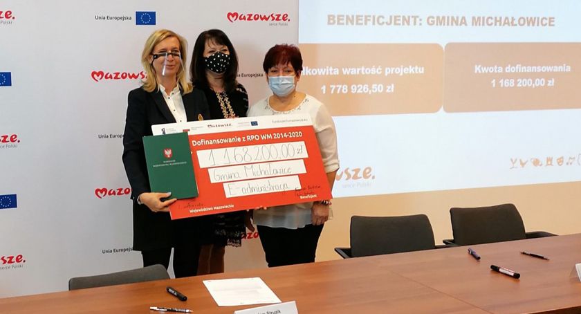 Dotacja na nowe e-usługi w gminie Michałowice