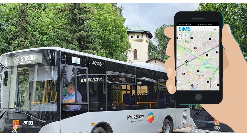 Pruszkowska komunikacja miejska w telefonie