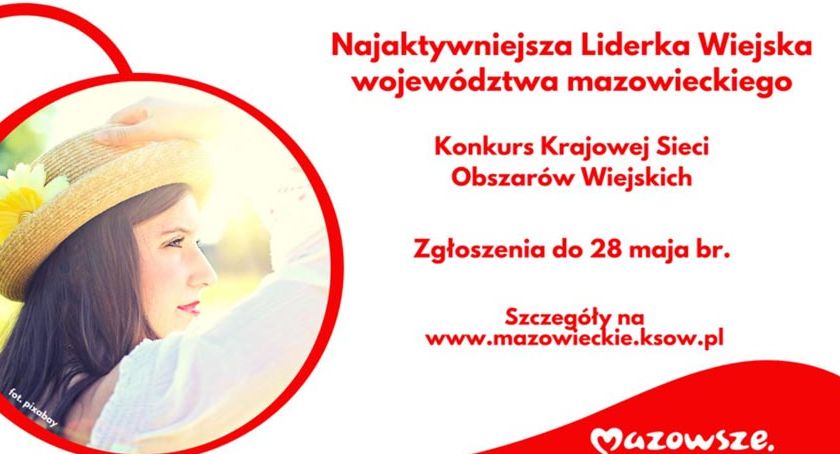 Konkurs dla najaktywniejszych liderek wiejskich